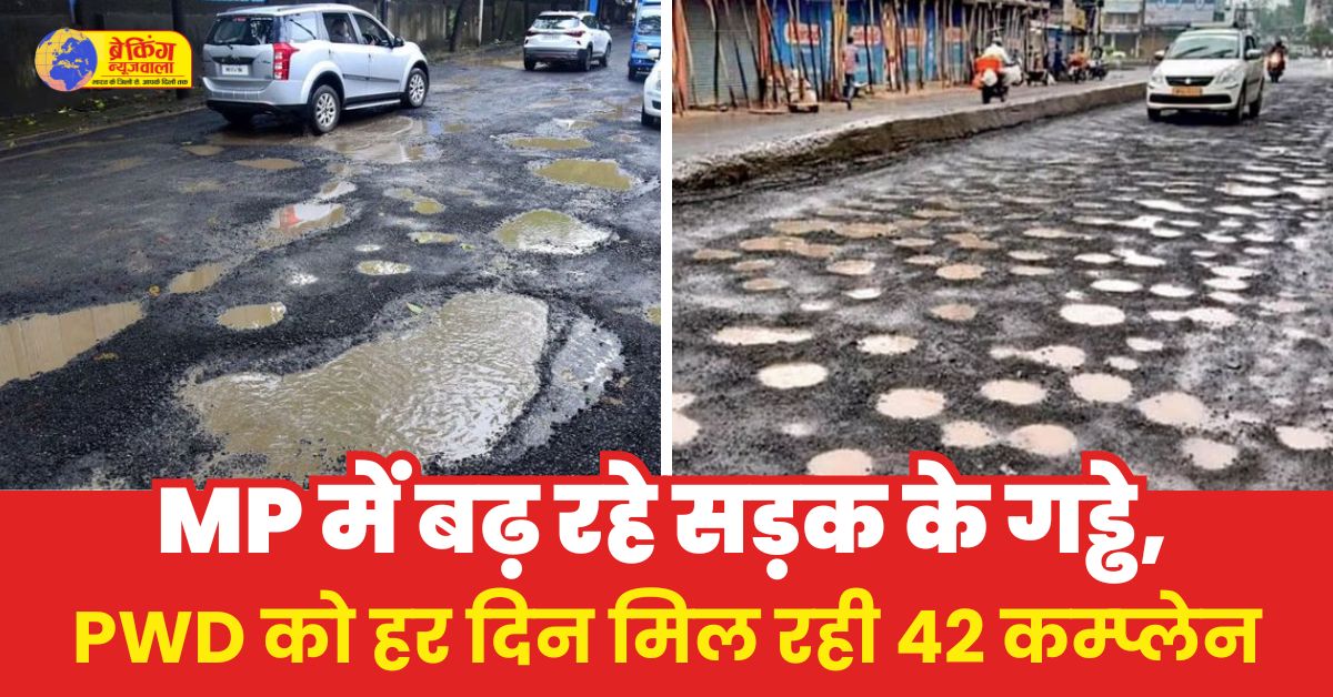 MP Potholes On Roads